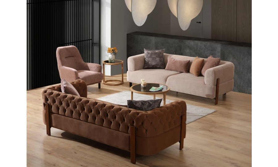 Cratos Wood Koltuk Takımı - Koltuk Takımı